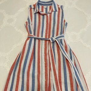 Sleeveless Linen Dress